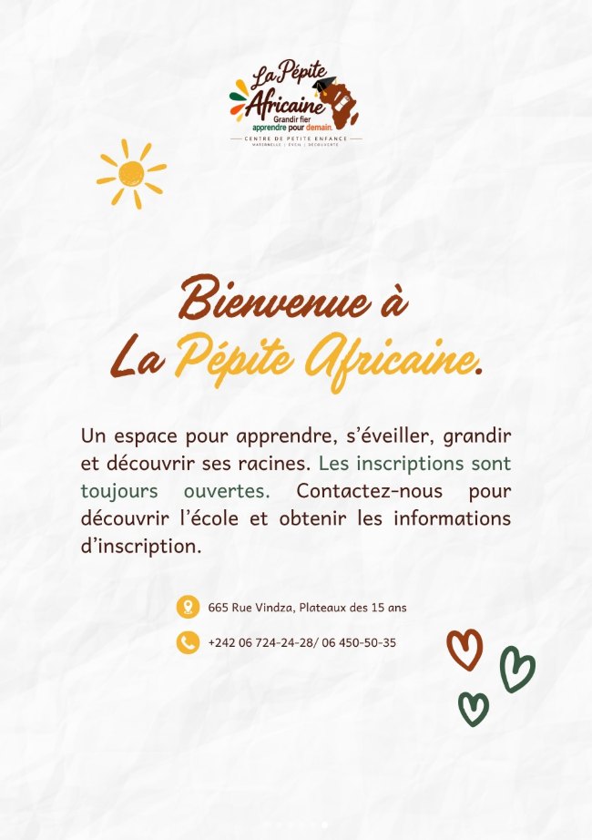 Bienvenue à La Pépite Africaine